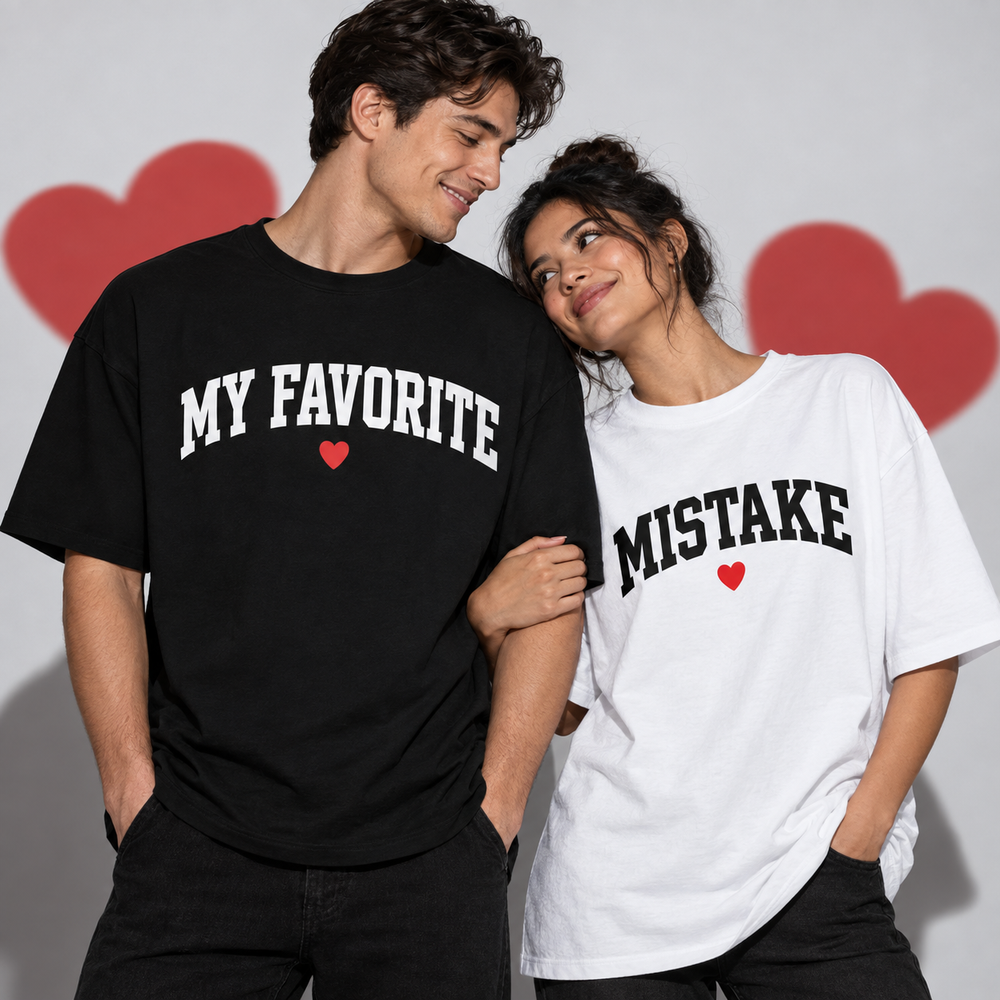 My Favorite + Mistake Matching Tee Set