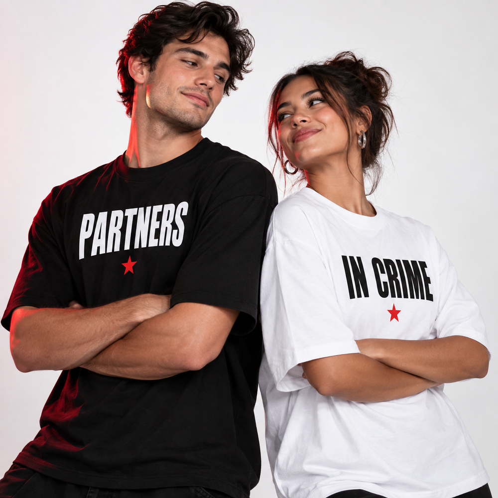 Partners + In Crime Matching Tee Set